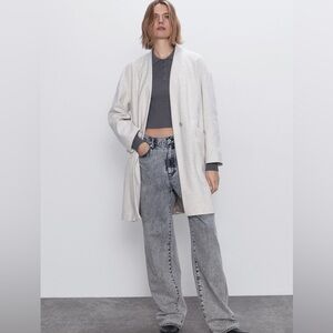 NWT Zara Houndstooth Coat Size XS 2214/482/711